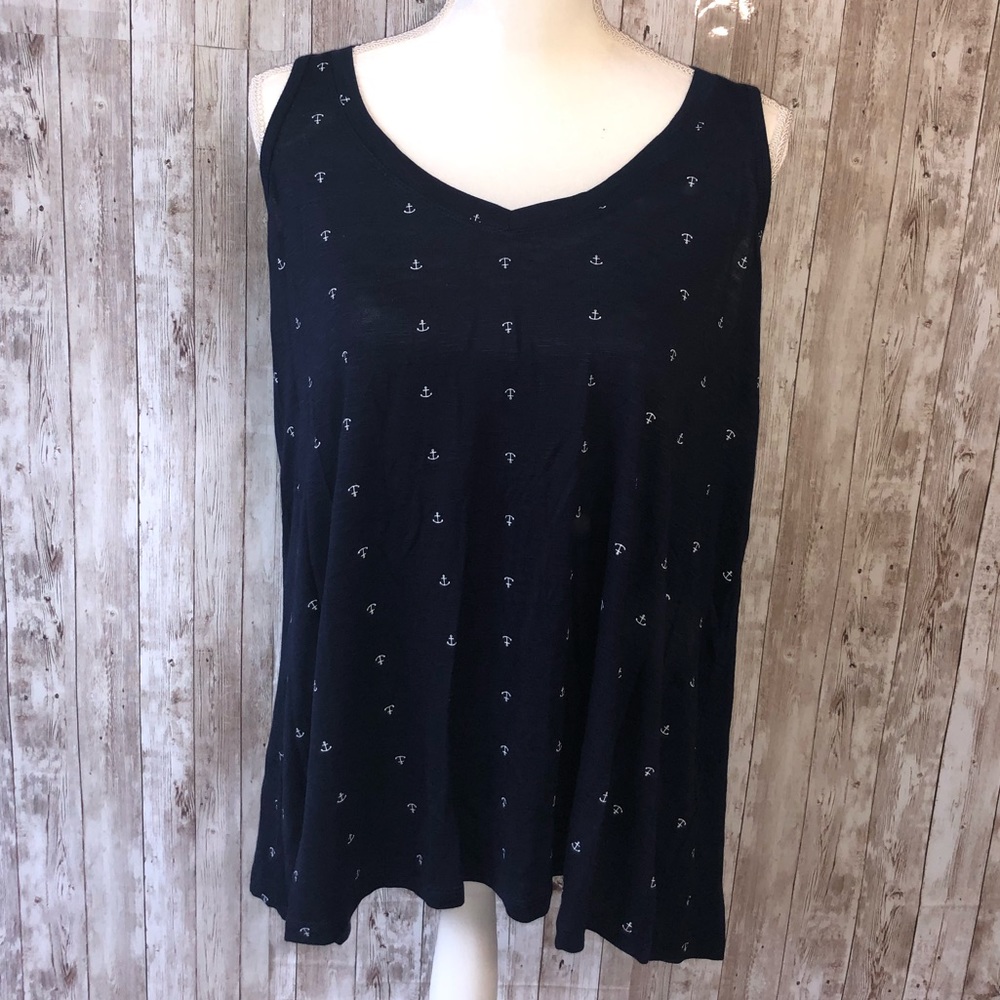 NWT Max Jeans Anchor Tank Top Medium